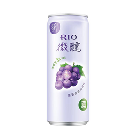 RIO 微醺3度 白兰地鸡尾酒 紫葡萄味 330ml